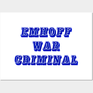 Emhoff - War Criminal - Front Posters and Art